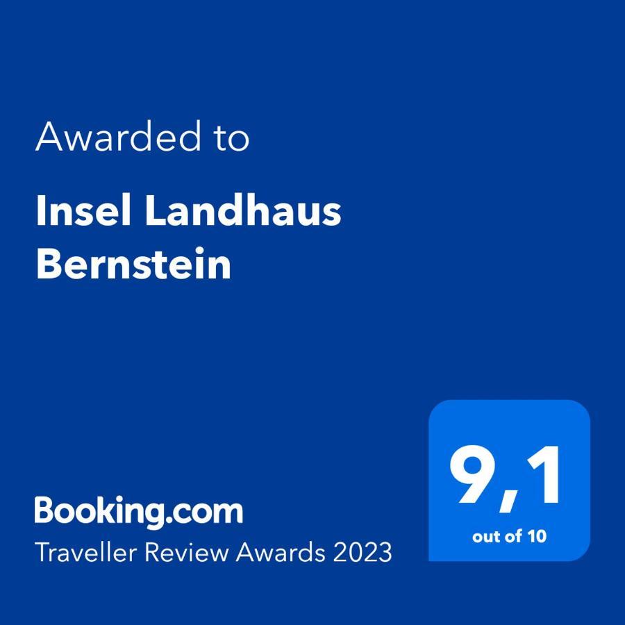 Вилла Insel Landhaus Bernstein Гагер Экстерьер фото